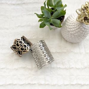 Decorative Cuff Bracelet Set